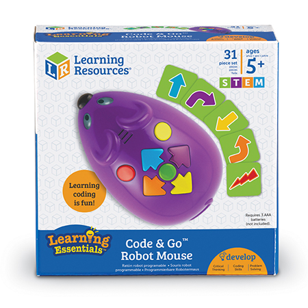 Learning Resources Code & Go Programmable Robot Mouse ler2841 