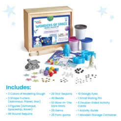Alternative view of Wonders of Space Sensory Activity Kit